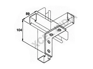 Angle Bracket 90