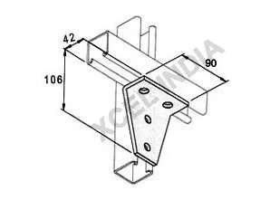 Corner Bracket Wide Base