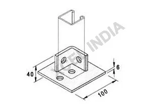 Single Channel Base Plate