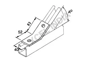 Obtuse Angle Bracket