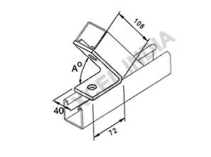 Obtuse Angle Bracket